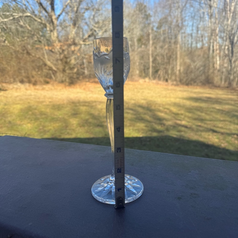 VINTAGE ONEIDA CRYSTAL CANDLESTICK - Picture 4 of 6